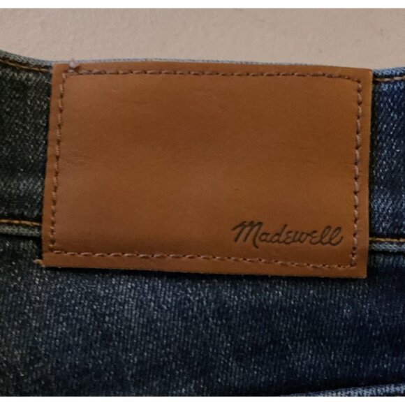 NWOT Madewell 10" High-Rise Skinny Jeans Sz 24 Dark Wash Denim Women Casual Wear - Picture 8 of 10